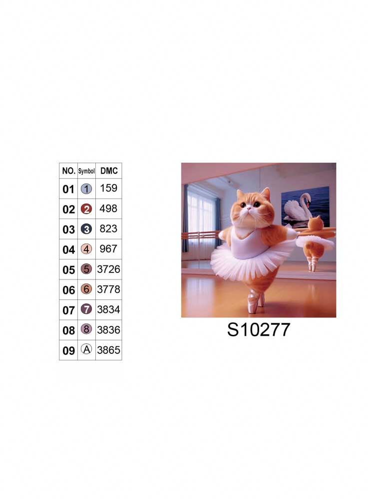 Алмазная мозаика "На пуантах", 20*20см, на рамке, в кор. 21*21*2,5см, ТМ Dreamtoys