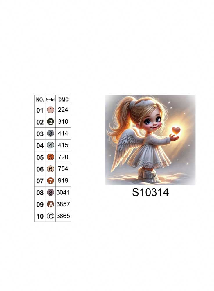 Алмазная мозаика "Сердечко", 20*20см, на рамке, в кор. 21*21*2,5см, ТМ Dreamtoys