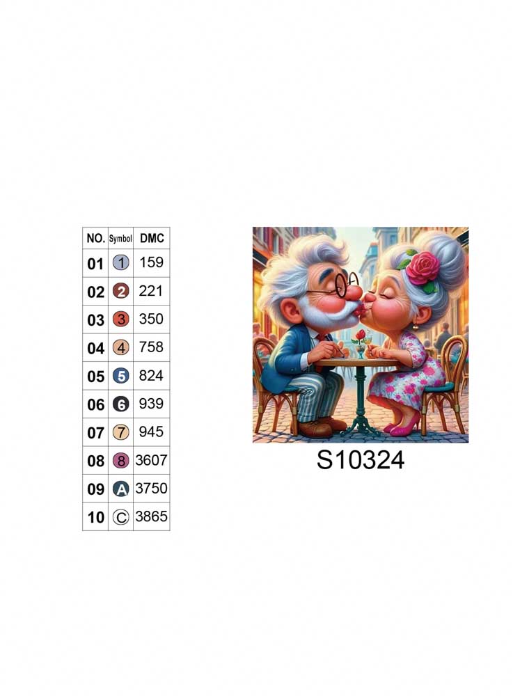 Алмазная мозаика "Клёвая пара", 20*20см, на рамке, в кор. 21*21*2,5см, ТМ Dreamtoys