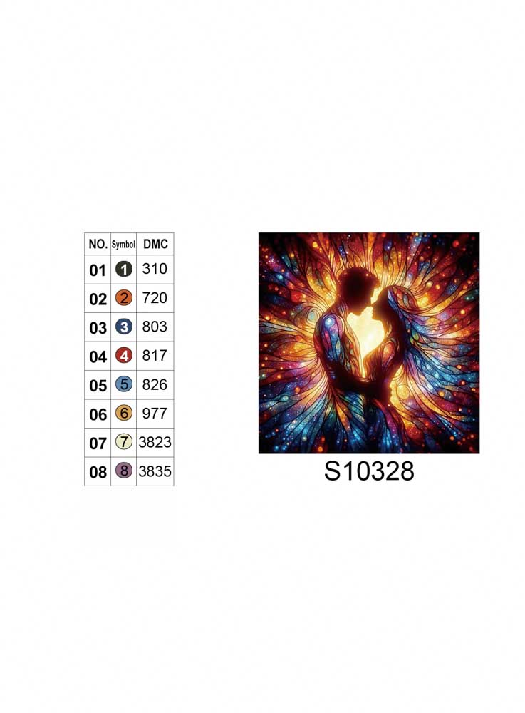 Алмазная мозаика «Калейдоскоп чувств», 20*20см, на рамке,  в кор. 21*21*2,5см, ТМ Dreamtoys