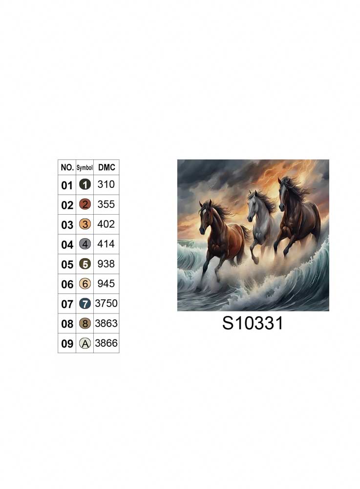 Алмазная мозаика "По волнам", 20*20см, на рамке, в кор. 21*21*2,5см, ТМ Dreamtoys