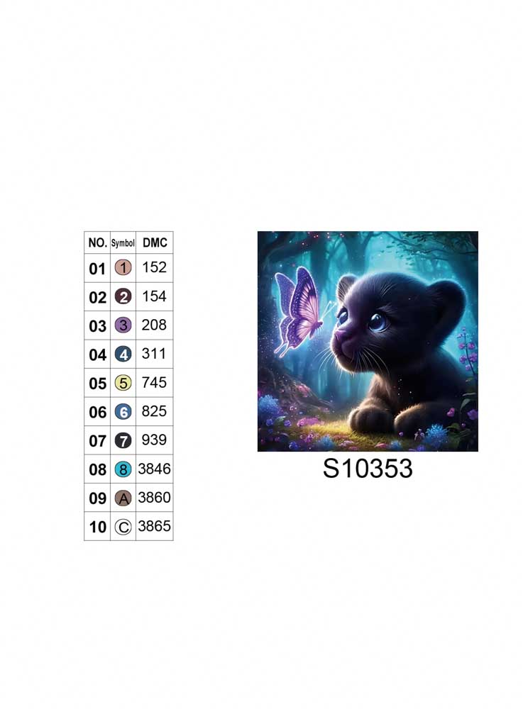 Алмазна мозаїка "Лісова казка", 20*20см, на рамці, в кор. 21*21*2,5см, ТМ Dreamtoys