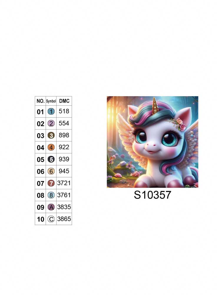 Алмазная мозаика "Маленькая лесная волшебница", 20*20см, на рамке, в кор. 21*21*2,5см, ТМ Dreamtoys