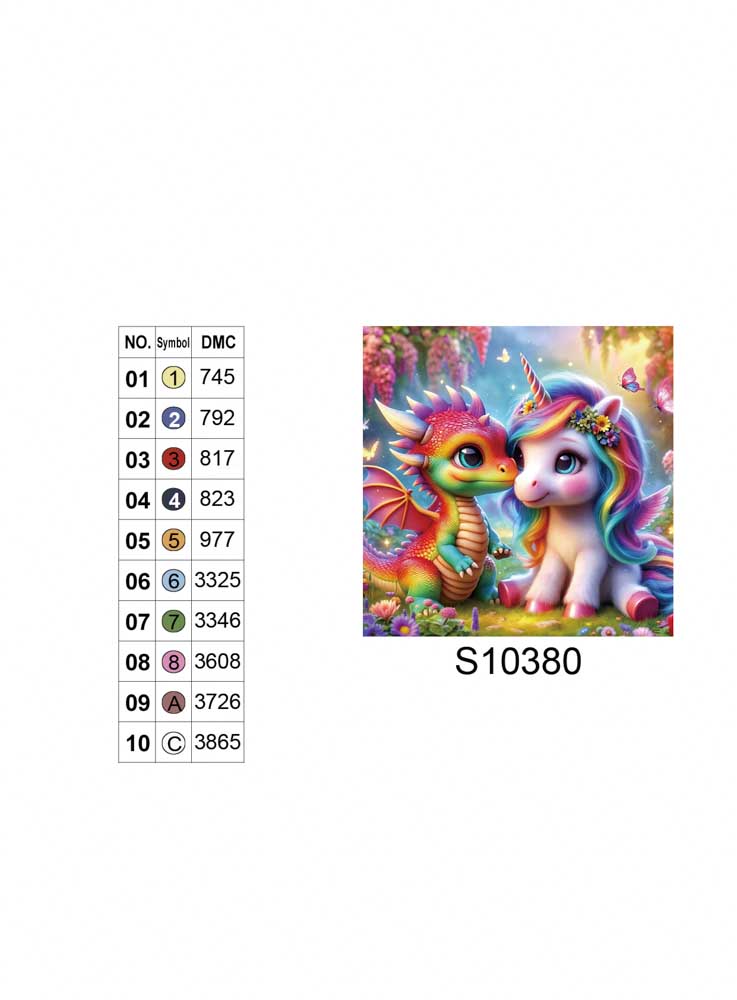 Алмазна мозаїка "Казкові друзі", 20*20см, на рамці, в кор. 21*21*2,5см, ТМ Dreamtoys