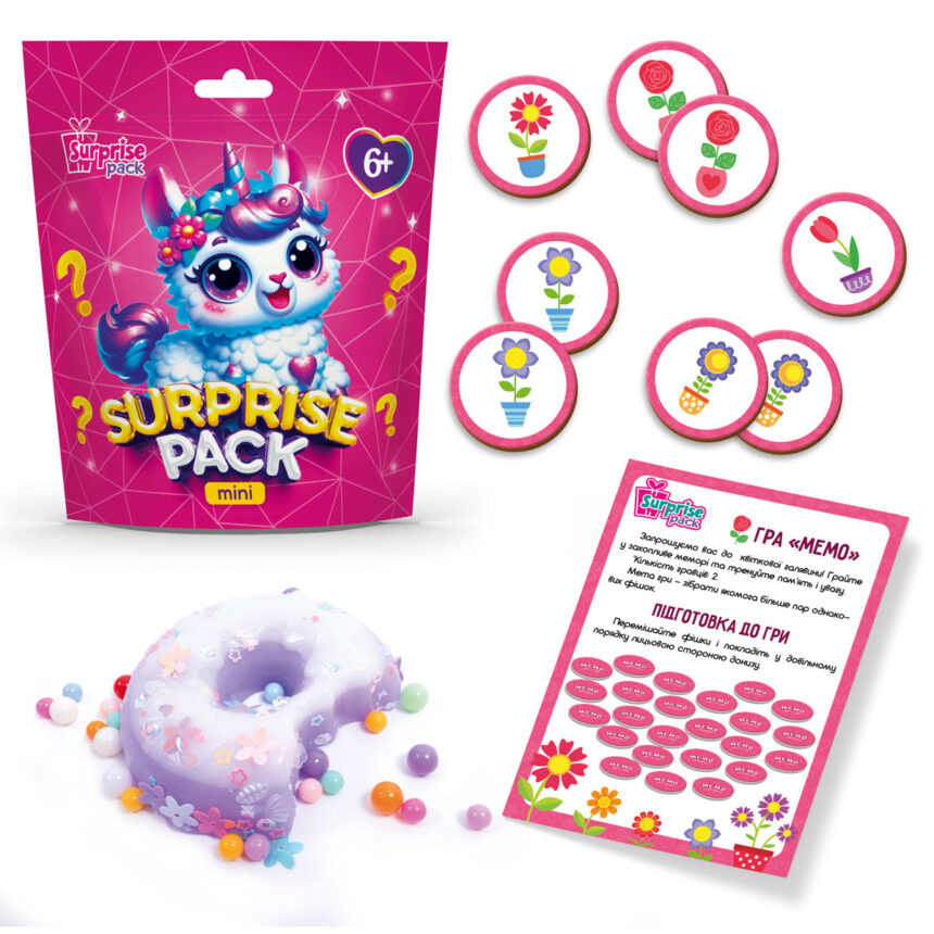 Набор для творчества Vladi Toys с сюрпризами "Surprise Pack Mini 2", ТМ Vladi Toys, Украина