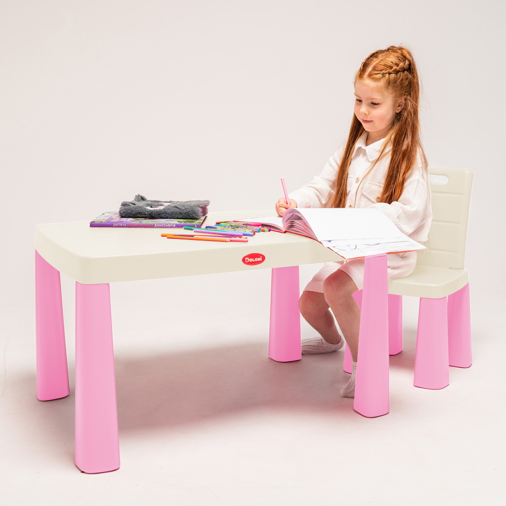 Набор детский Doloni стол и два стула, в кор. 84*58*16см, ТМ Долони, Украина