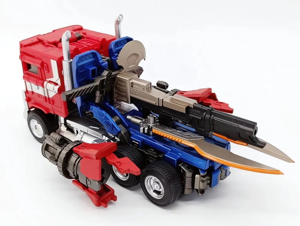Трансформер TF, робот 17см+трейлер, зброя, в кор. 19*25,5*7см (12шт)