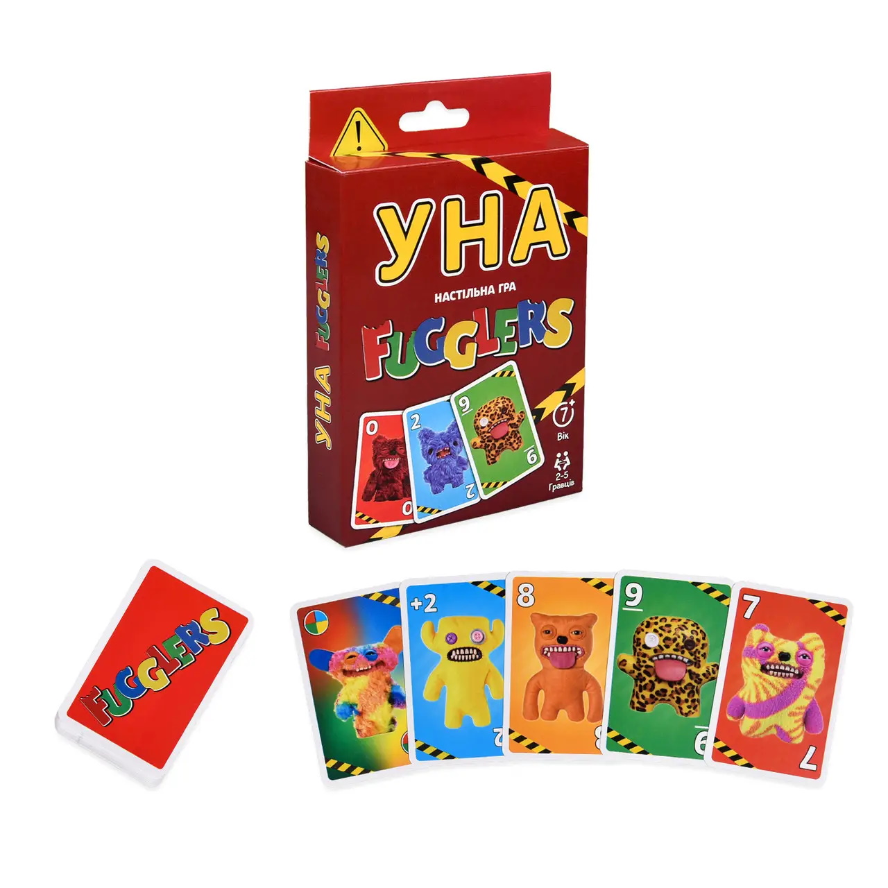 Настільна гра "УНА FUGGLERS", в кор. 13*9*2,5см, ТМ Стратег, Україна