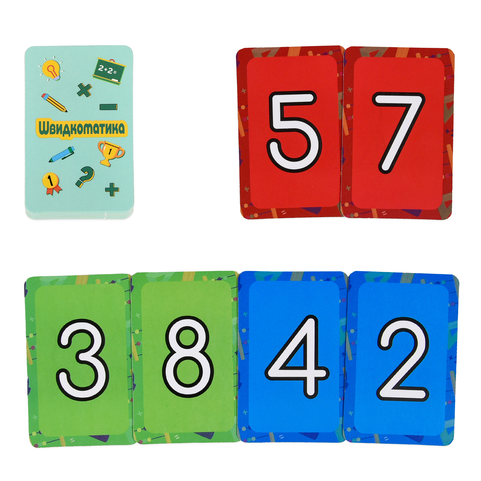 Настільна гра "Швидкоматика", в кор. 15*10*2,5см, ТМ Стратег, Україна