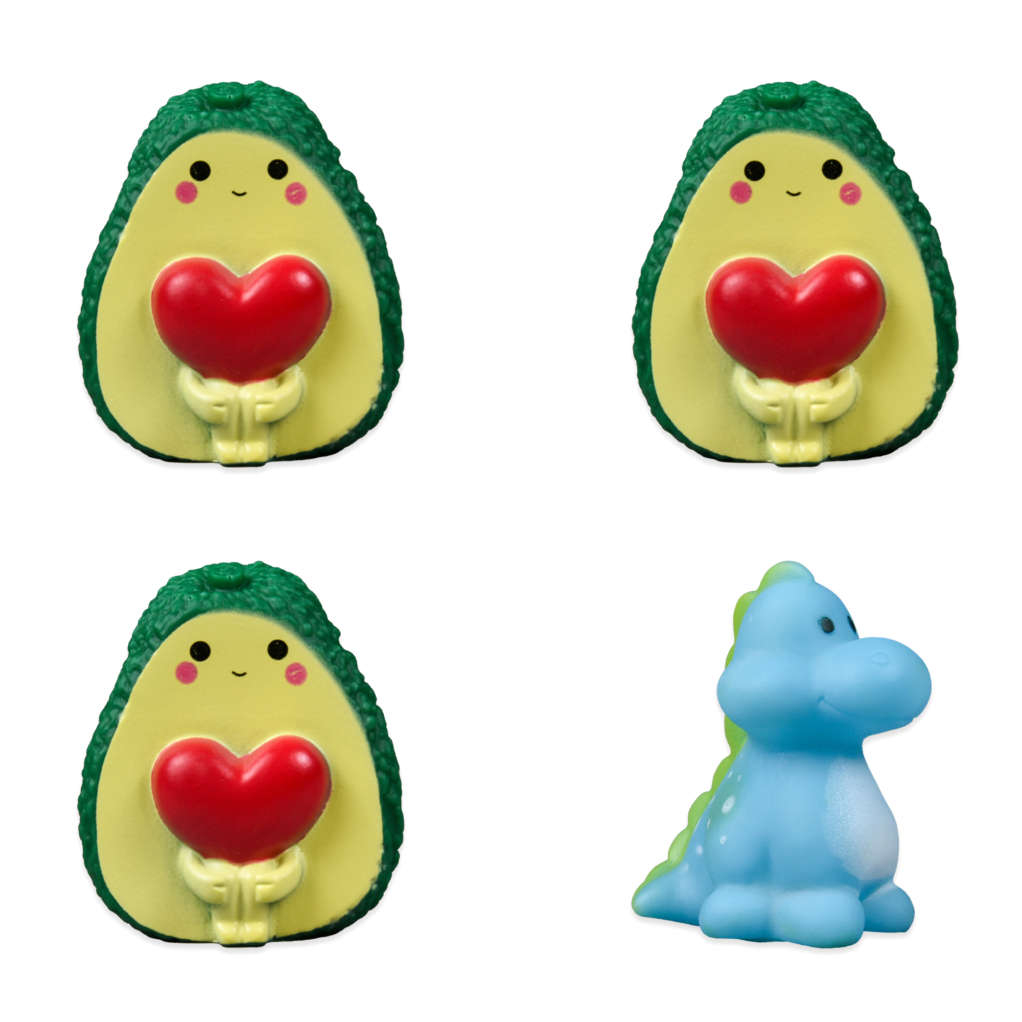 Набір іграшок-пищалок "Весела компанія", сітка 11*11*7см, ТМ Стратег, Україна