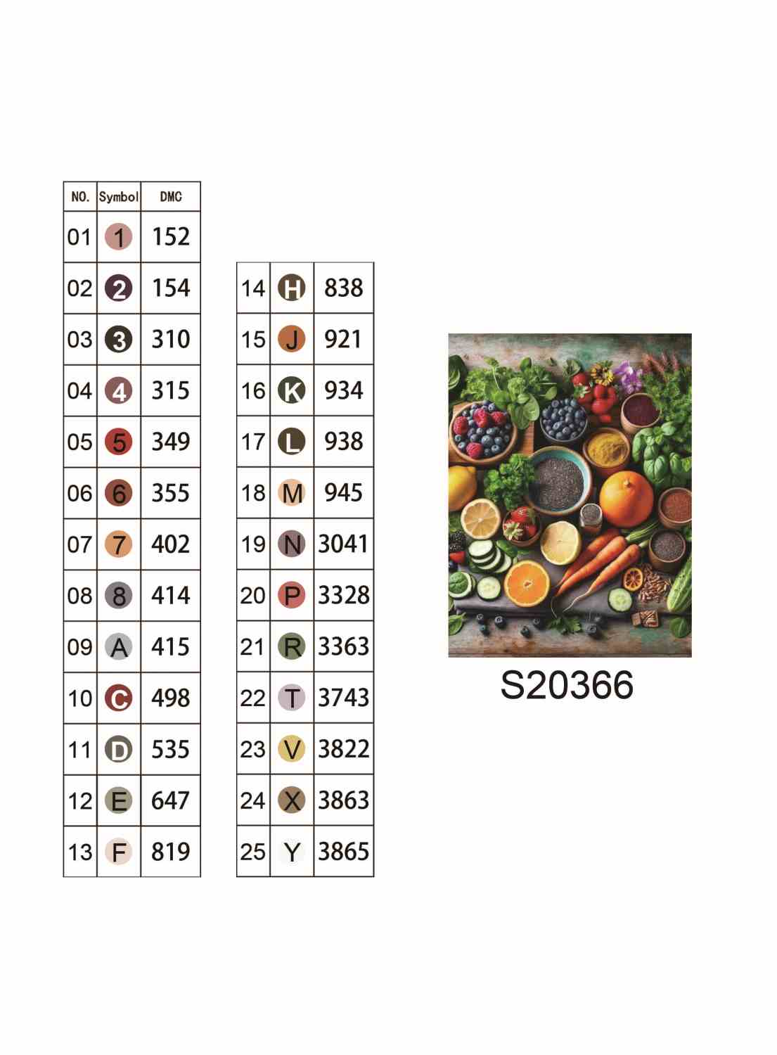 Алмазна мозаїка "Композиція для детоксу", на підрамнику 30*40см, в кор. 31*41*2,5см, ТМ Dreamtoys