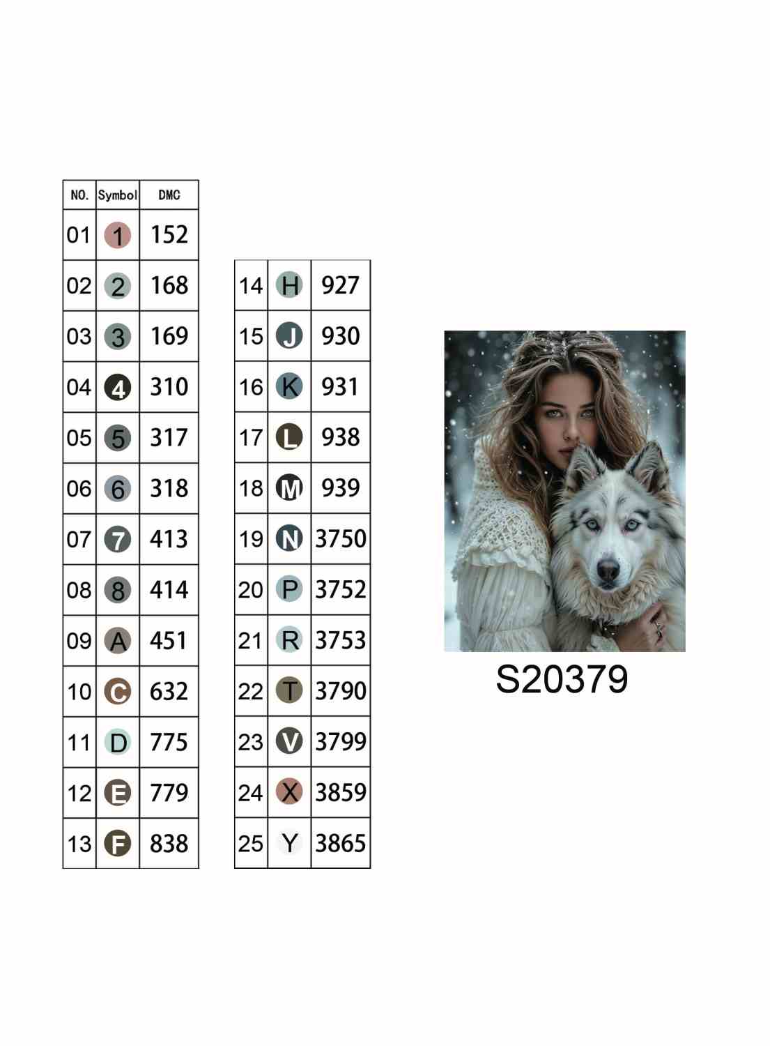 Алмазная мозаика "Ледяной взгляд", на подрамнике 30*40см, в кор. 31*41*2,5см, ТМ Dreamtoys