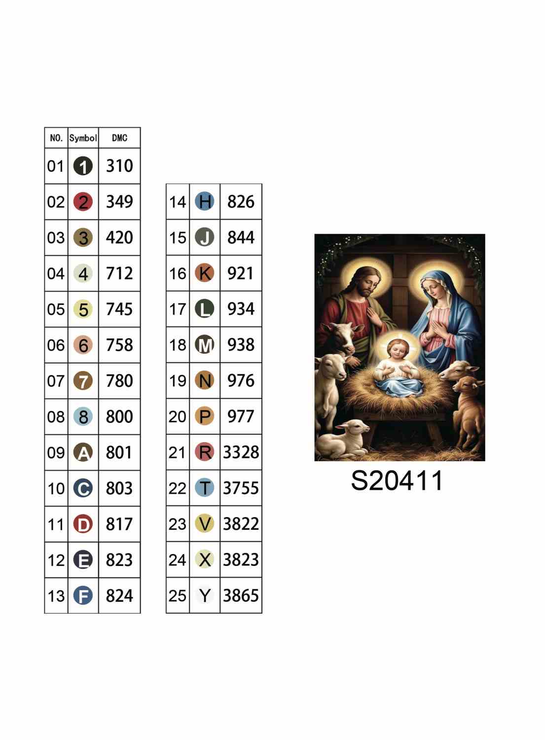 Алмазная мозаика "Рождение Света", на подрамнике 30*40см, в кор. 31*41*2,5см, ТМ Dreamtoys