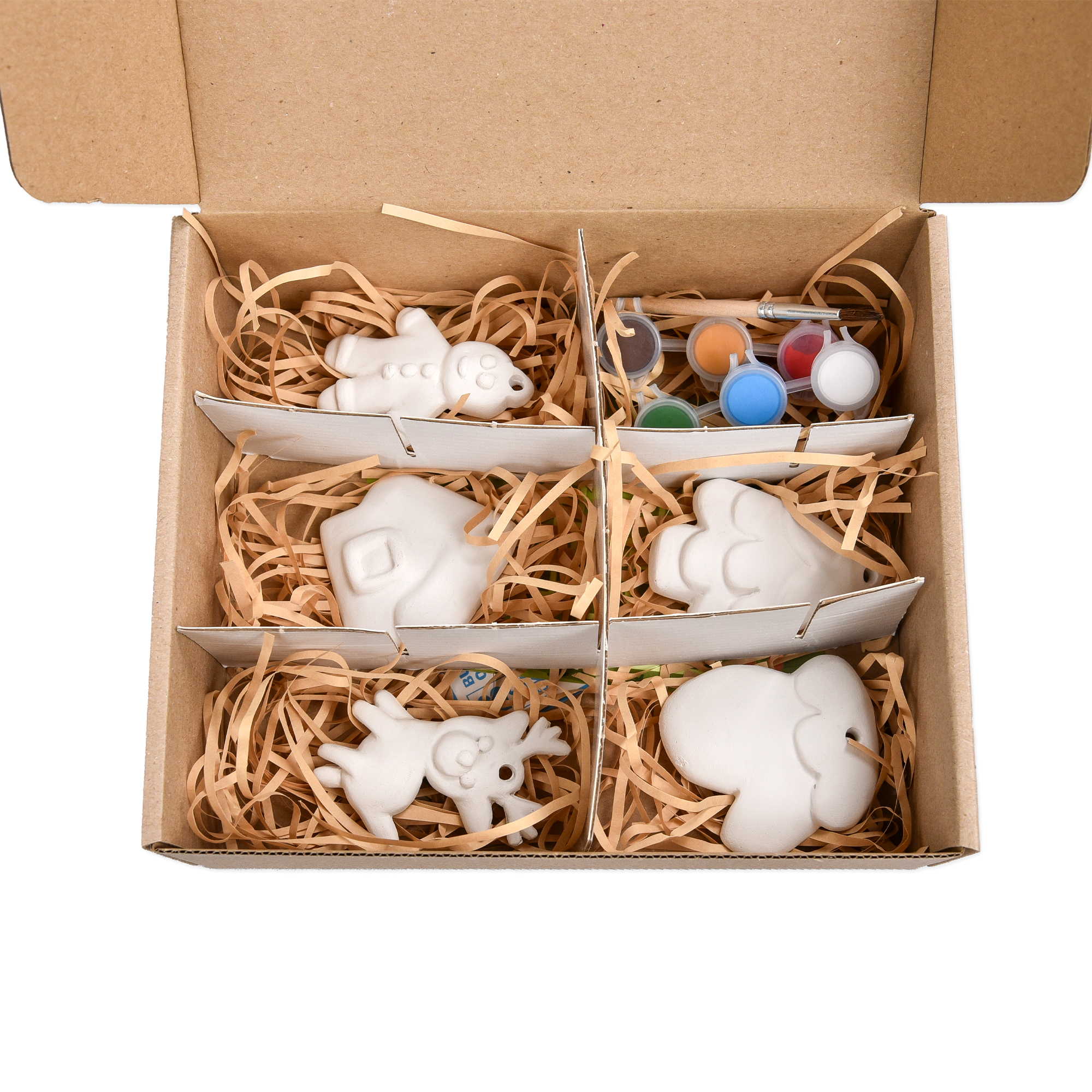 Набор для творчества "Гипсовые раскраски: раскрась праздник", ТМ Стратег, Украина