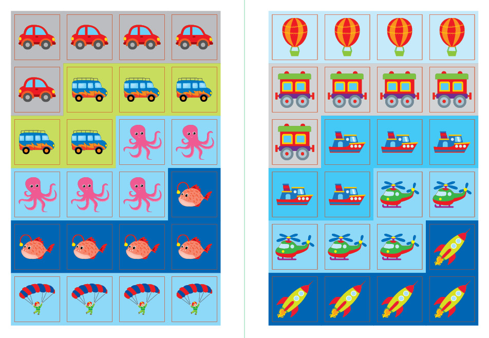 Книга "Наклей, малятко! Біп-біп! Швидкий транспорт" 17*23см, Украина, ТМ УЛА
