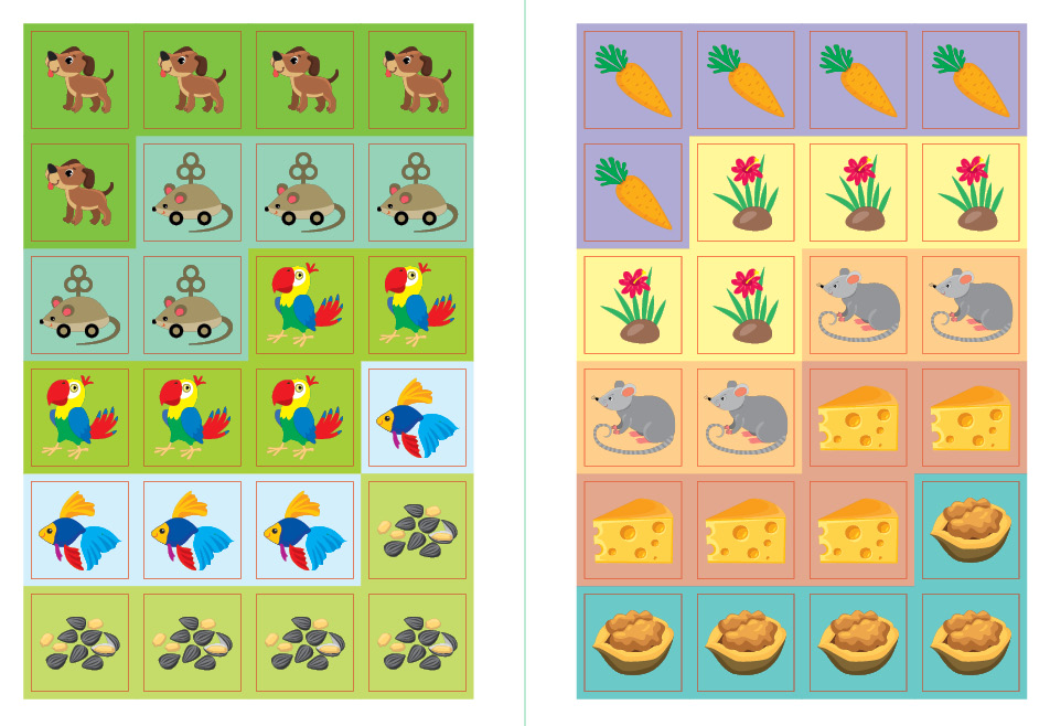 Книга "Наклей, малятко! Гав-гав! Домашні улюбленці" 17*23см, Украина, ТМ УЛАм