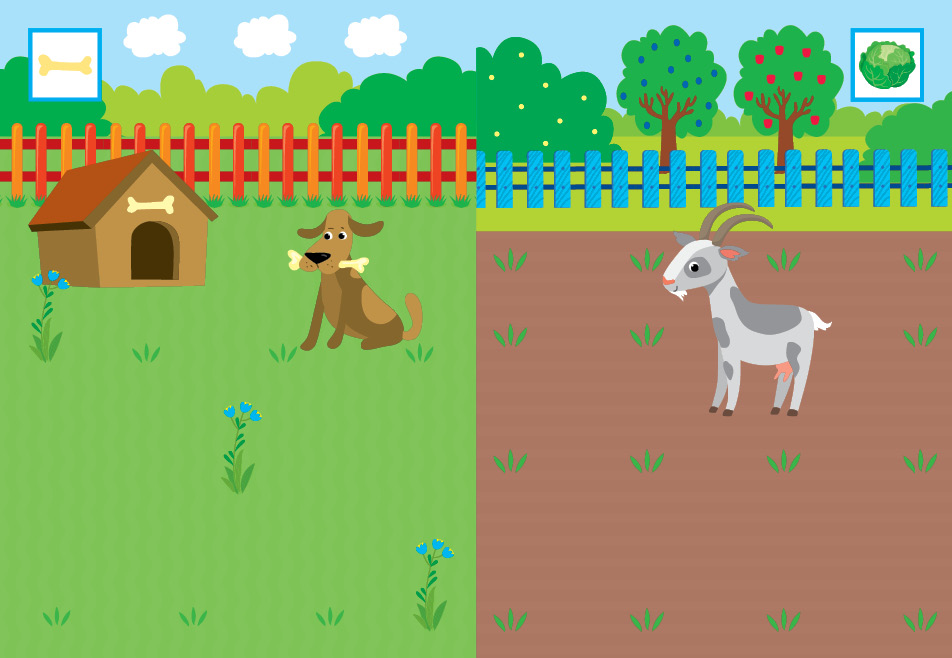 Книга "Наклей, малятко! Рох-рох! Хто живе на фермі?" 17*23см, Украина, ТМ УЛА