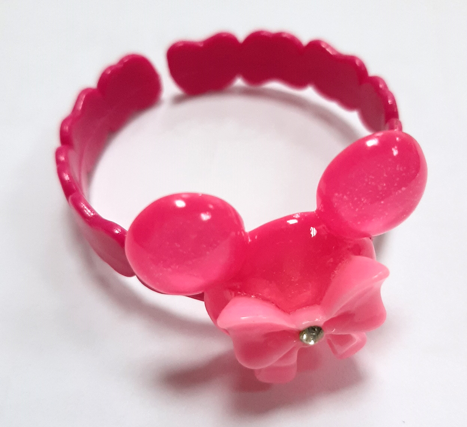 Браслет детский "Бантик", цена за уп. 12шт, пак. 12*5см