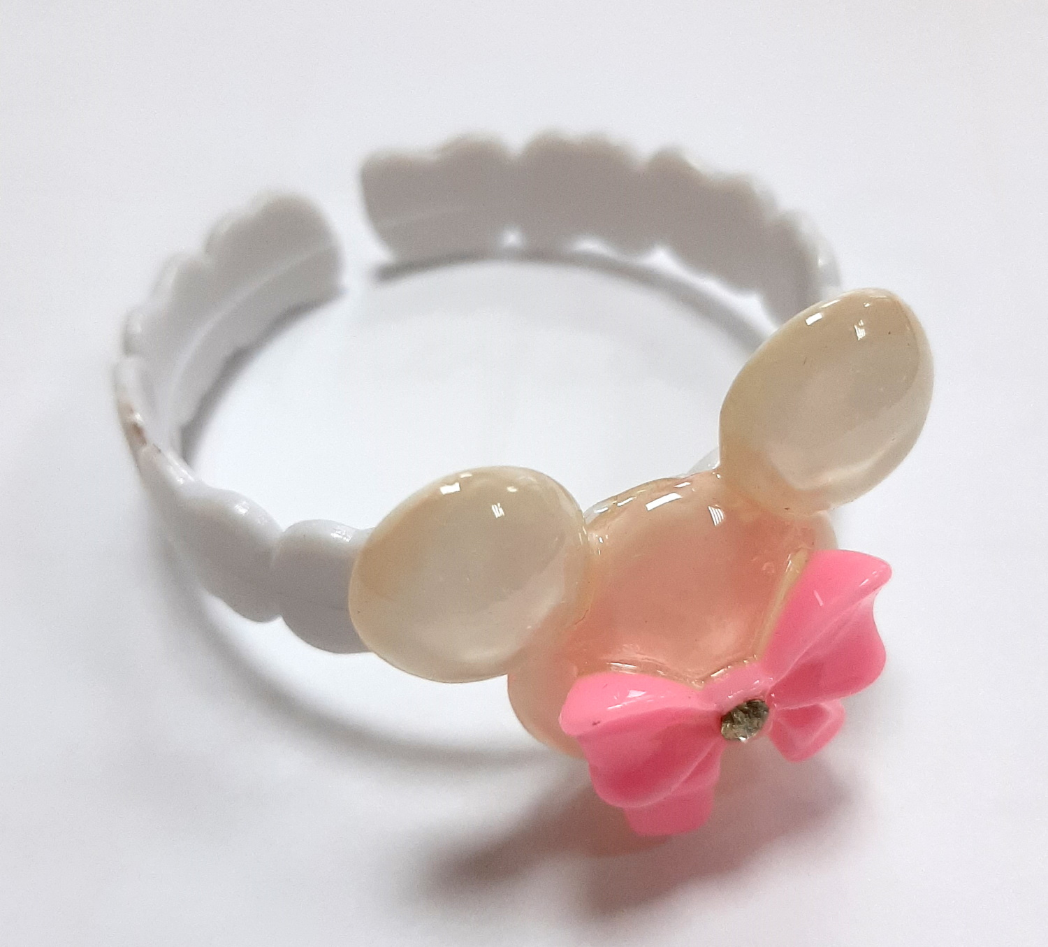 Браслет детский "Бантик", цена за уп. 12шт, пак. 12*5см