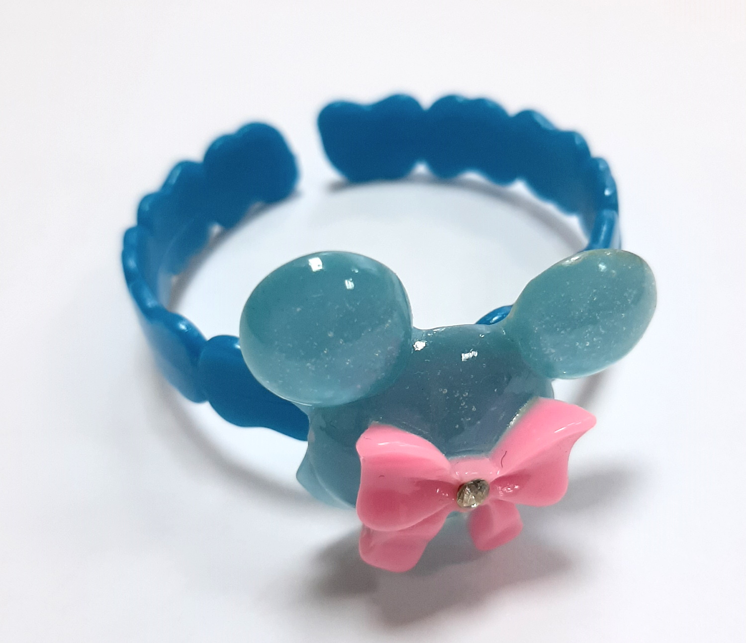 Браслет детский "Бантик", цена за уп. 12шт, пак. 12*5см