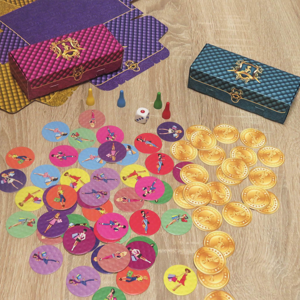 Игра наст. развив. "Модница", в кор. 33*22*4см, ARTOS Games, Украина (8шт)