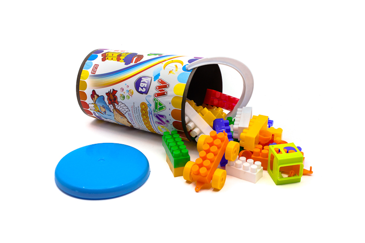 Конструктор, 45 елементів, у відрі 24*16см, ТМ MAXIMUS, Україна (15шт)