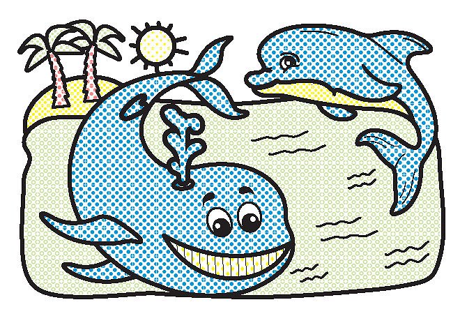 Раскраски водные: "Підводний світ", 23*16см, Украина, ТМ УЛА