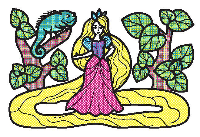 Розмальовки водні: "Принцеси та феї" 23*16см, Україна, ТМ УЛА