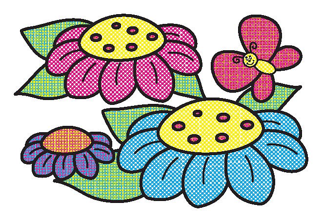 Розмальовки водні: "Чарівні квіточки", 23*16см, Україна, ТМ УЛА