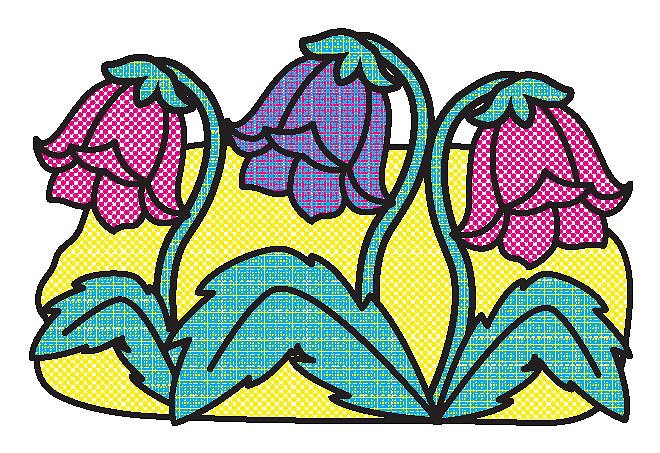 Розмальовки водні: "Чарівні квіточки", 23*16см, Україна, ТМ УЛА