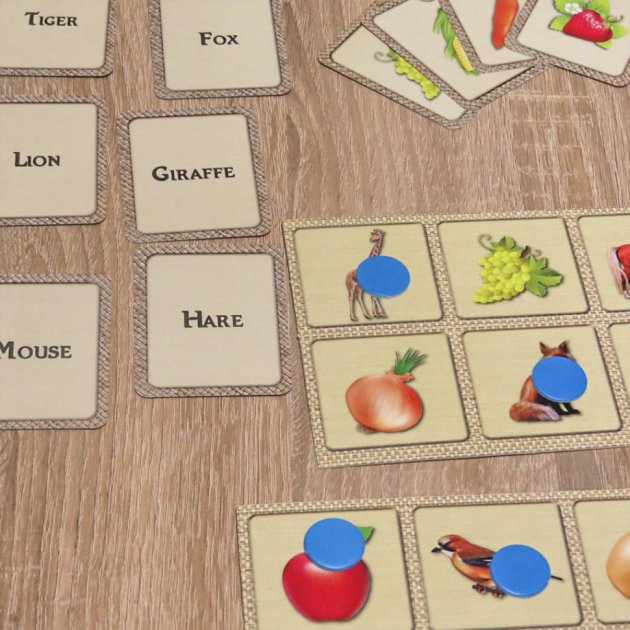 Игра настольная развививающая лото "Английский язык" (укр.), в гофр. кор. 27*36*6см, ARTOS Games, Украина (8шт)