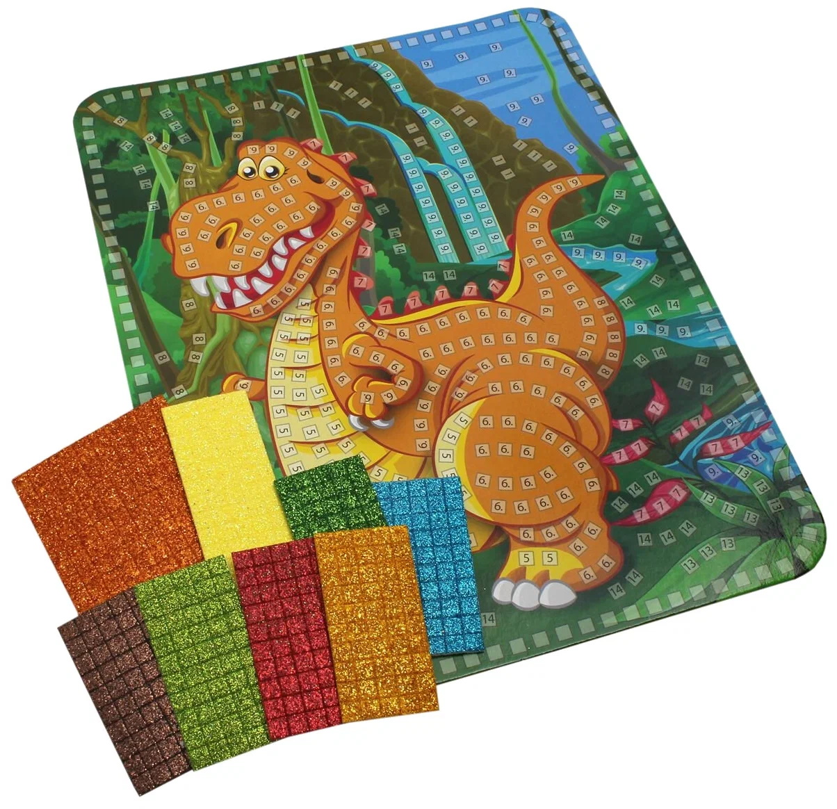 Блискуча мозаїка 2/1, кор. 29*21*1см (20шт)