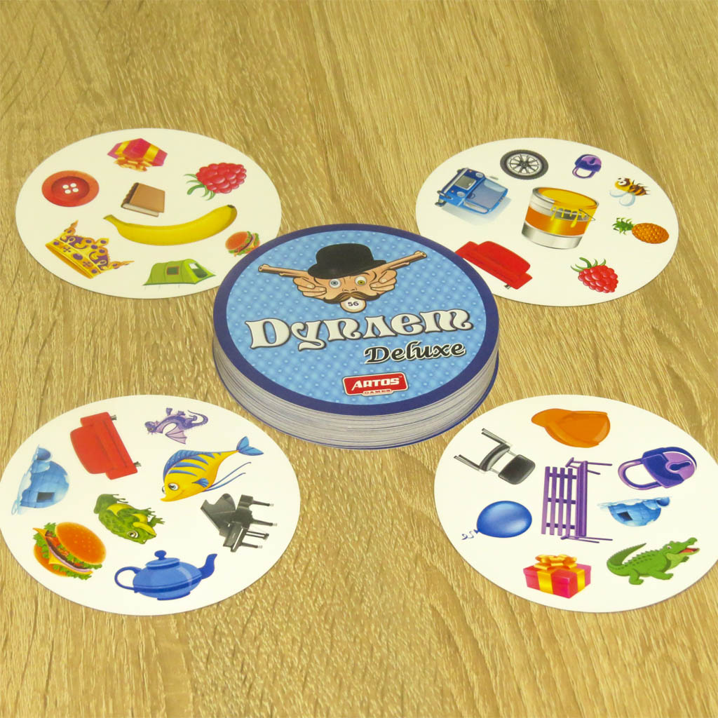 Игра развив. "Дуплет Deluxe", в жестяной банке, укр., в кор. 14*12*12см, ARTOS Games, Украина (12шт)