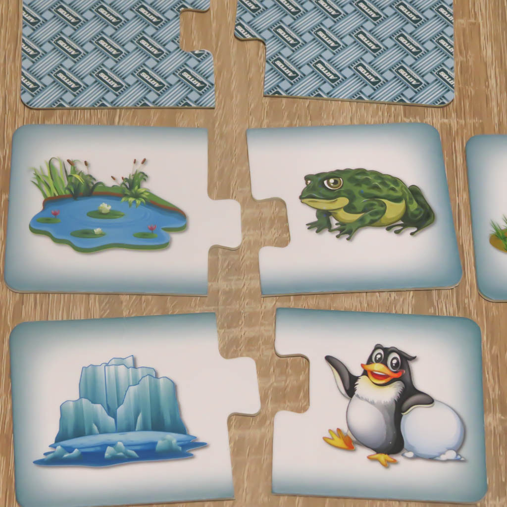 Игра настольная развивающая "Чей домик" (укр.), в премиум гофракартоне 22*17*8см, ARTOS Games, Украина (10шт)