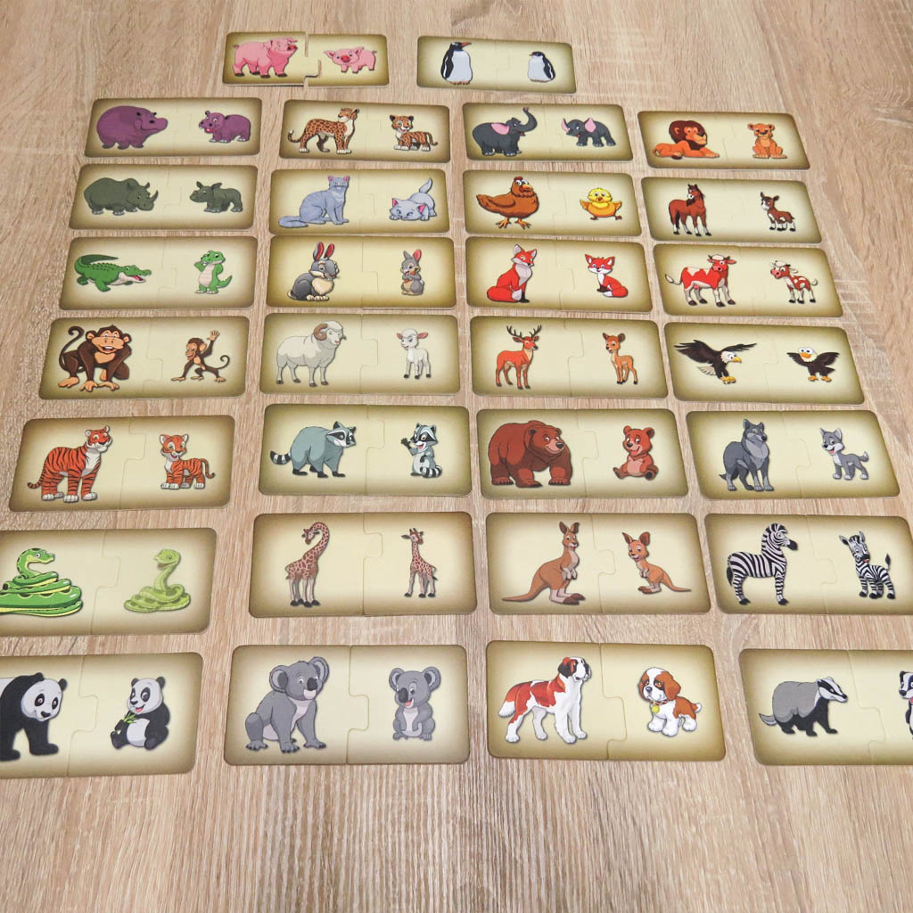 Игра развив. "Чей малыш" (укр.), в премиум гофракартоне 22*17*8см, ARTOS Games, Украина (10шт)