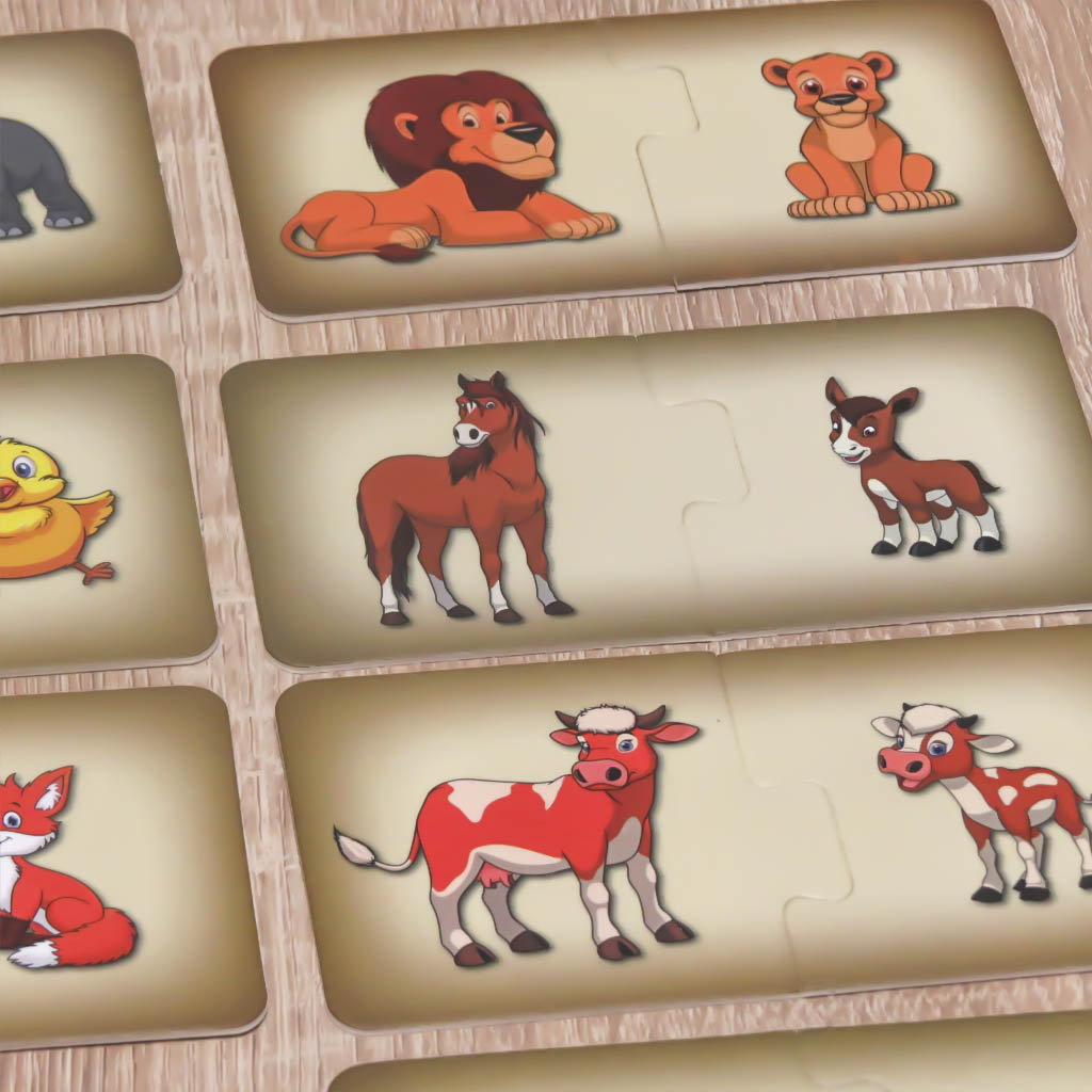 Игра развив. "Чей малыш" (укр.), в премиум гофракартоне 22*17*8см, ARTOS Games, Украина (10шт)