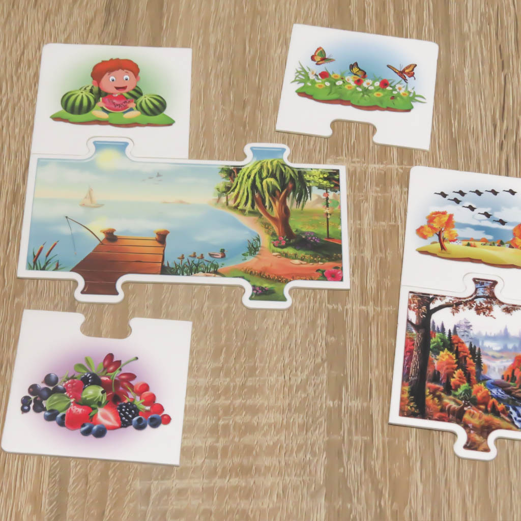 Игра развививающая "Времена года" (укр.), в премиум гофракартоне 22*17*8см, ARTOS Games, Украина (10шт)