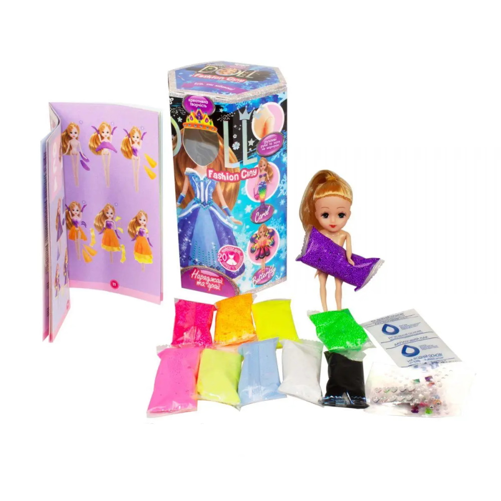 Набор креативного творчества "Princess doll" 2 мал., рус., в кор. 20*11*10см (8шт)