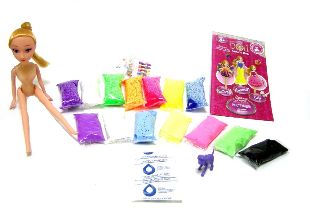 Набір творчої творчості "Princess doll" 1 бол., рус., в кор. 26*11*10см (8шт)
