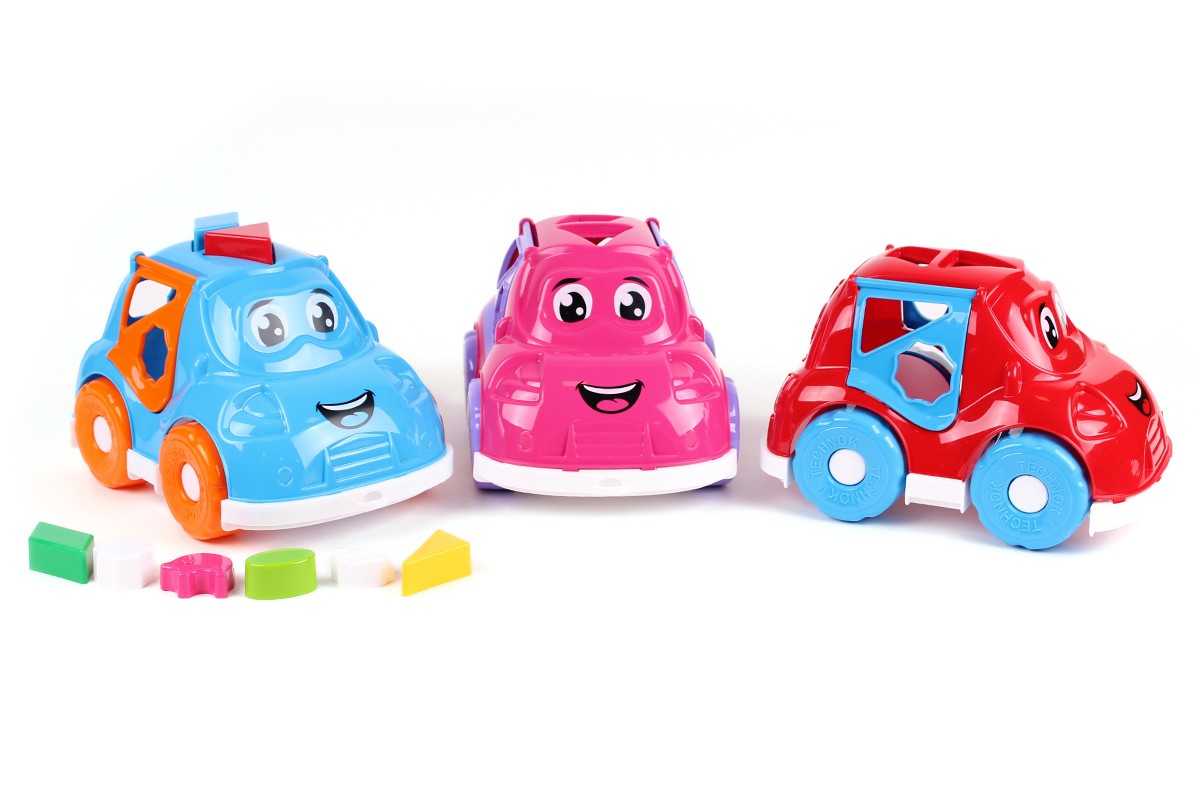 Автомобіль-сортер, пак. 25,5*17*15,5см, ТМ Технок, Україна (6шт)