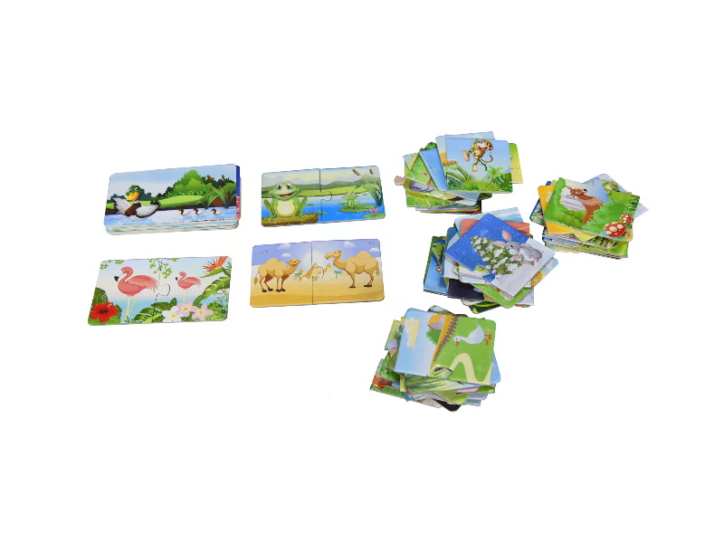 Пазлы "Хто чия мама?" (укр.) , в кор. 23*18,5*5см, ТМ Стратег, Украина (6шт)