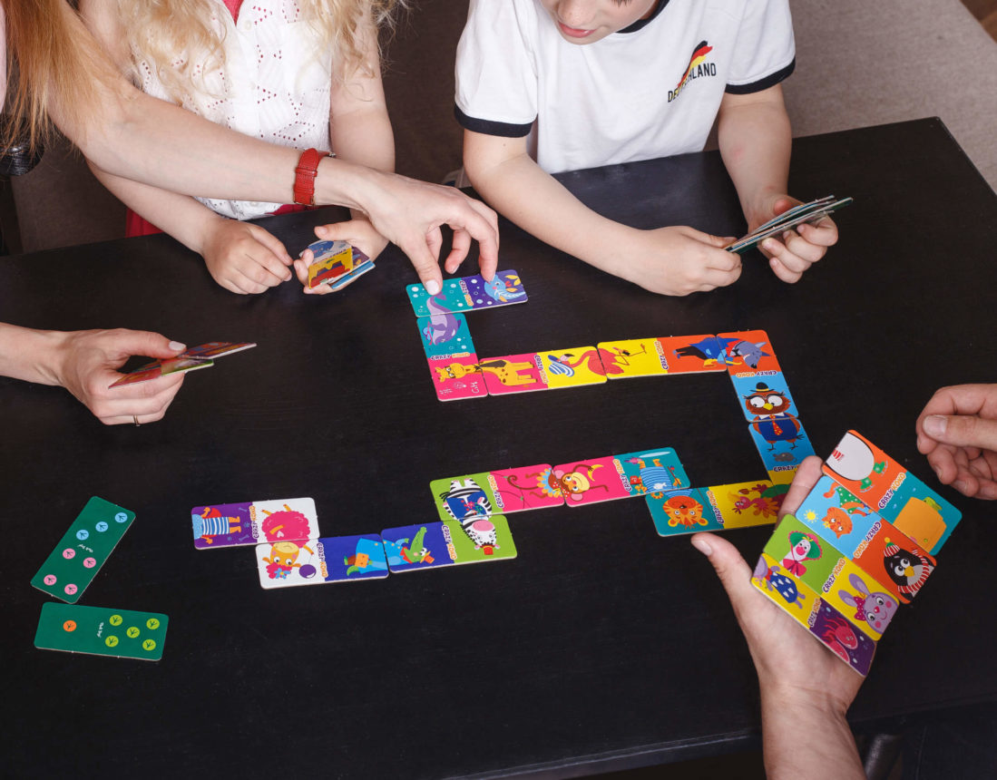 Игра настольная "CRAZY Домино" укр., в кор. 21*18*5см, ТМ Vladi Toys, Украина