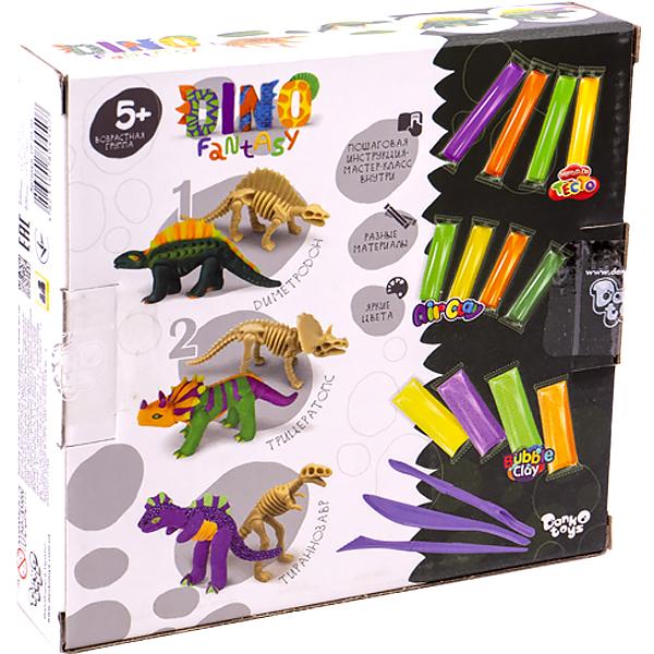 Набір творчої творчості "Dino Fantasy", рос., в кор. 18*18*4см (6шт)