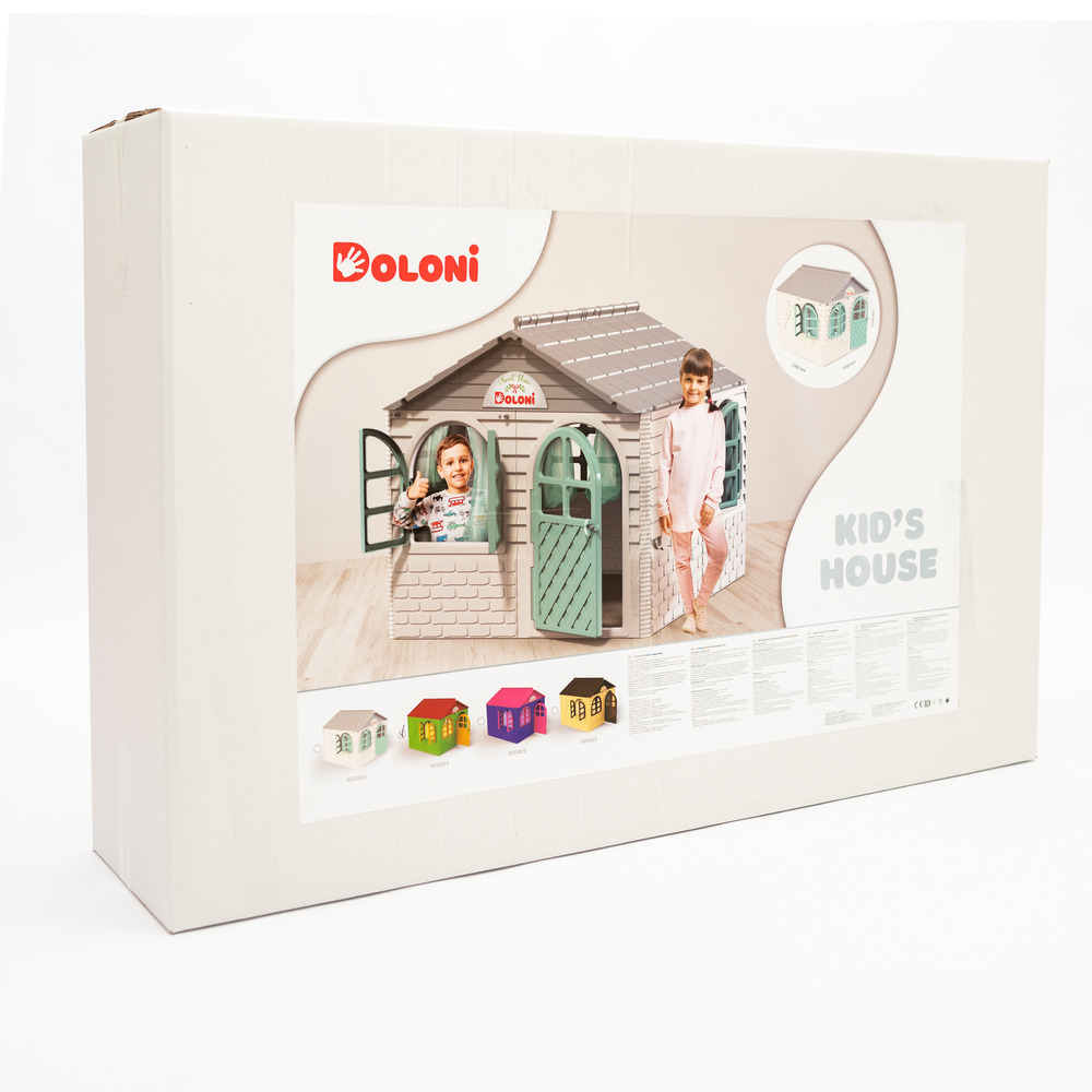 Домик со шторками 129*129*120см, в кор. 128*33*86см, ТМ Долони, Украина