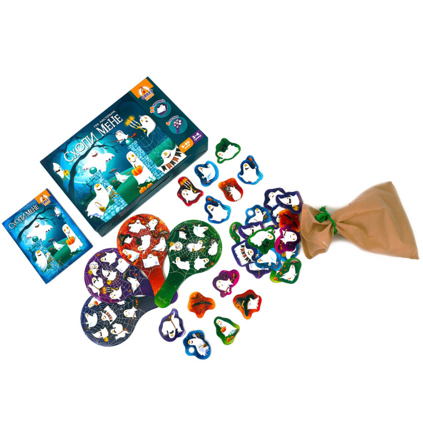 Игра настольная "Схопи мене", укр., в кор. 28*18*6см, ТМ Vladi Toys, Украина