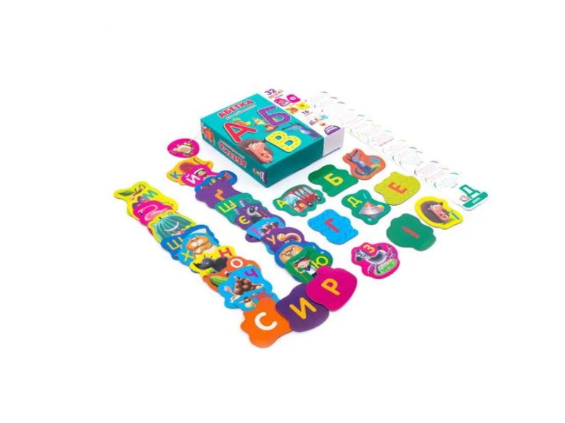 Абетка для найменших (укр), в кор. 22*21*6см, ТМ Vladi Toys, Украина